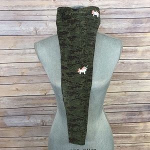 LuLaRoe Kids Leggings Camo & Unicorns